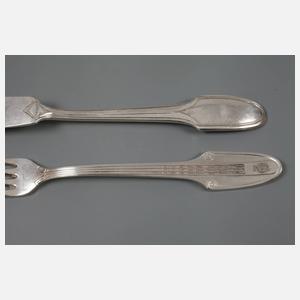 Peter Behrens, vier Besteckteile