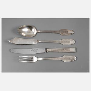 Peter Behrens, vier Besteckteile