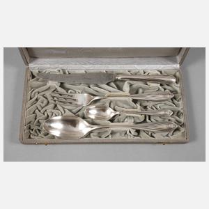 Hans Christiansen, vier Besteckteile