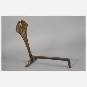 Paar Kaminböcke Jugendstil