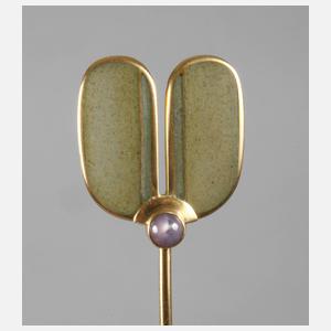 Hutnadel mit Fensteremaille