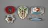 Konvolut Emaillebroschen