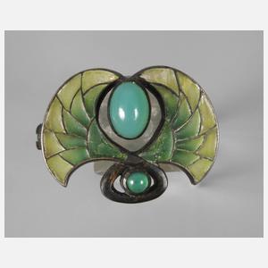 Levinger & Bissinger, Brosche Fensteremaille