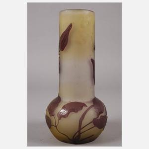 Vase Gallé "Clematis"