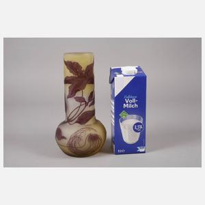 Vase Gallé "Clematis"