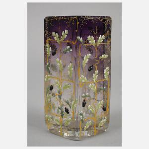 Moser Karlsbad Vase mit Ara