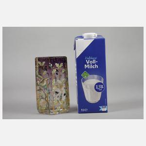 Moser Karlsbad Vase mit Ara