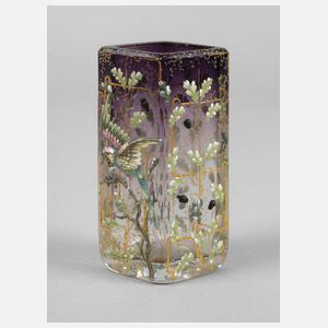 Moser Karlsbad Vase mit Ara