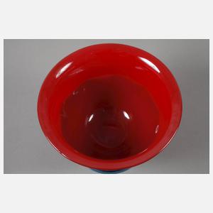 Große Fußschale Loetz