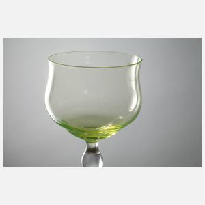 Gläsersatz Jugendstil