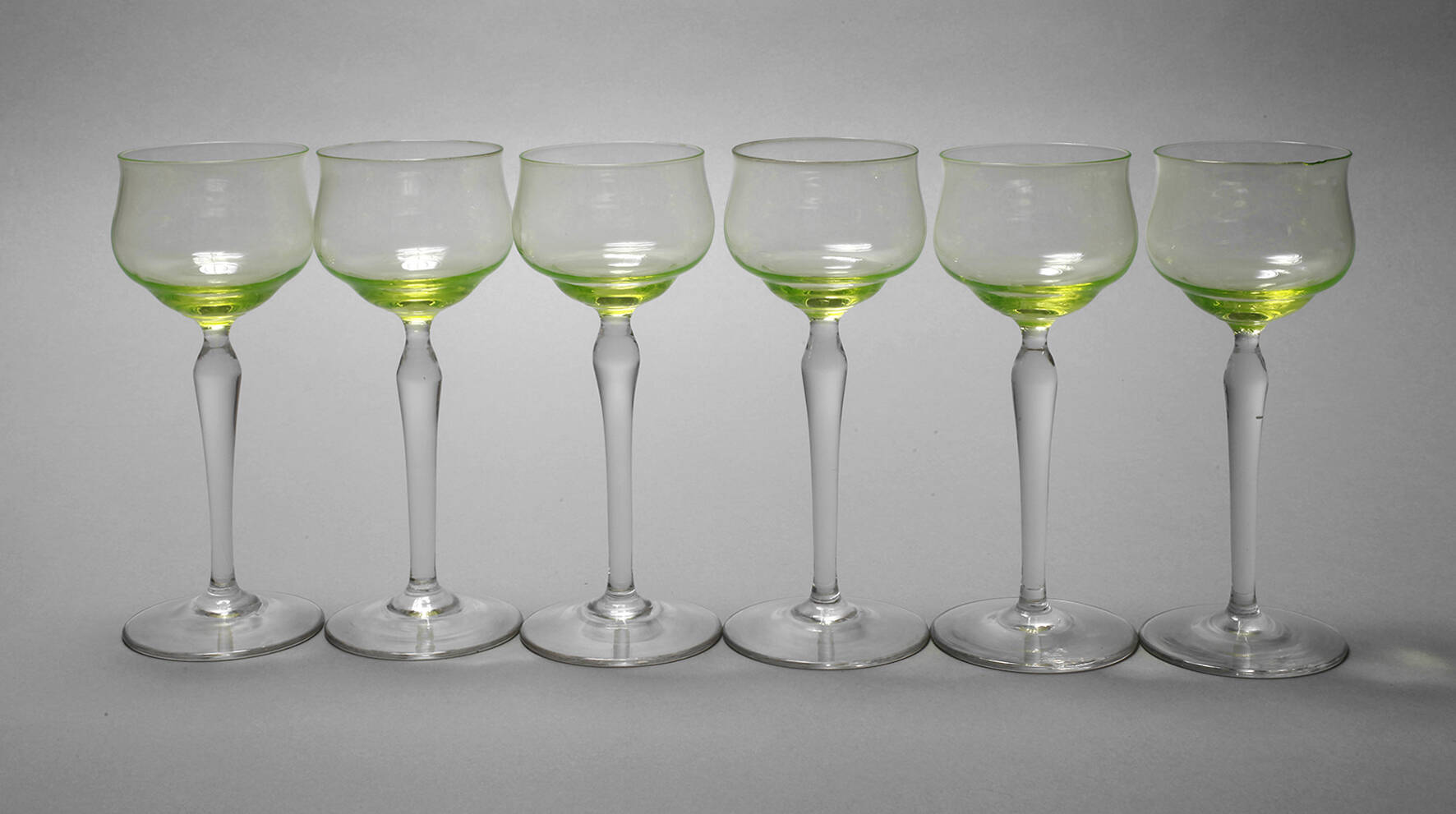 Gläsersatz Jugendstil