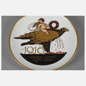 Fachschule Selb Kriegsteller 1916