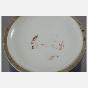 Fraureuth Vase mit Callamotiv