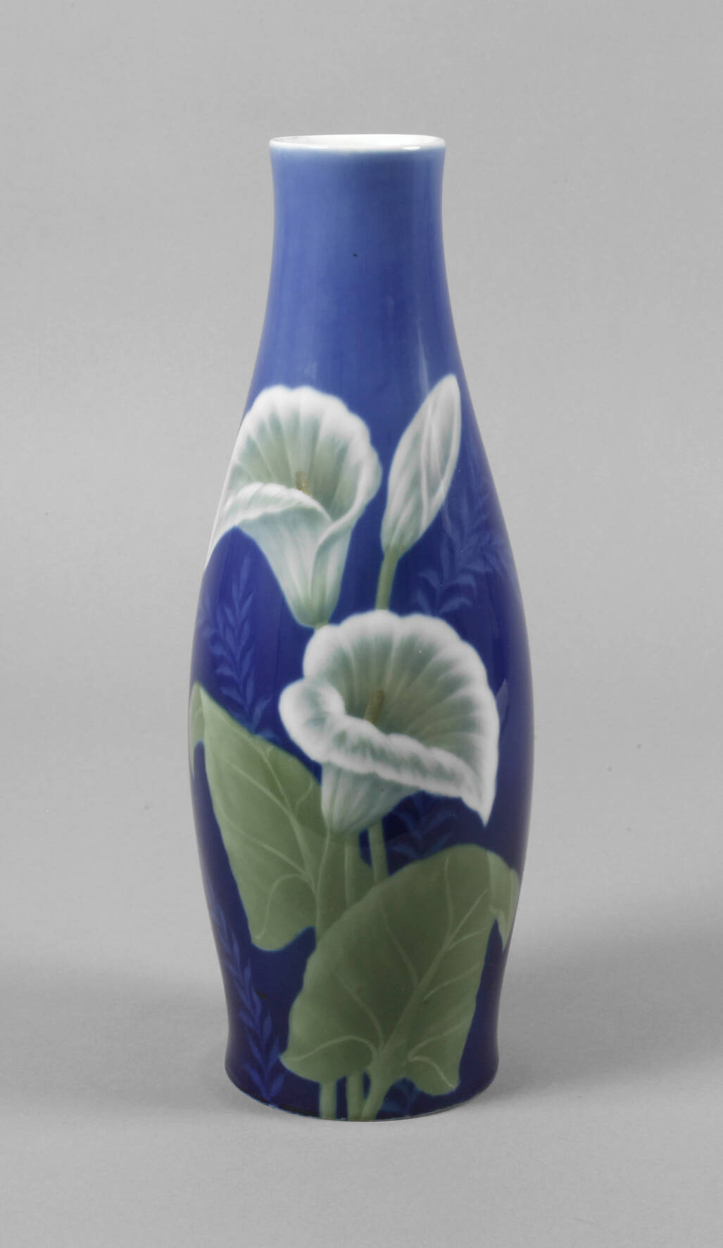 Fraureuth Vase mit Callamotiv