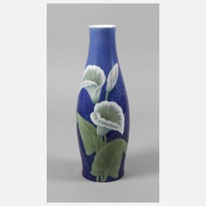 Fraureuth Vase mit Callamotiv