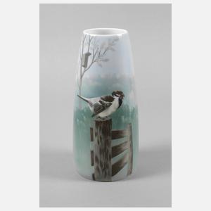 Johann Seltmann Vohenstrauß Vase mit Vogelmotiv