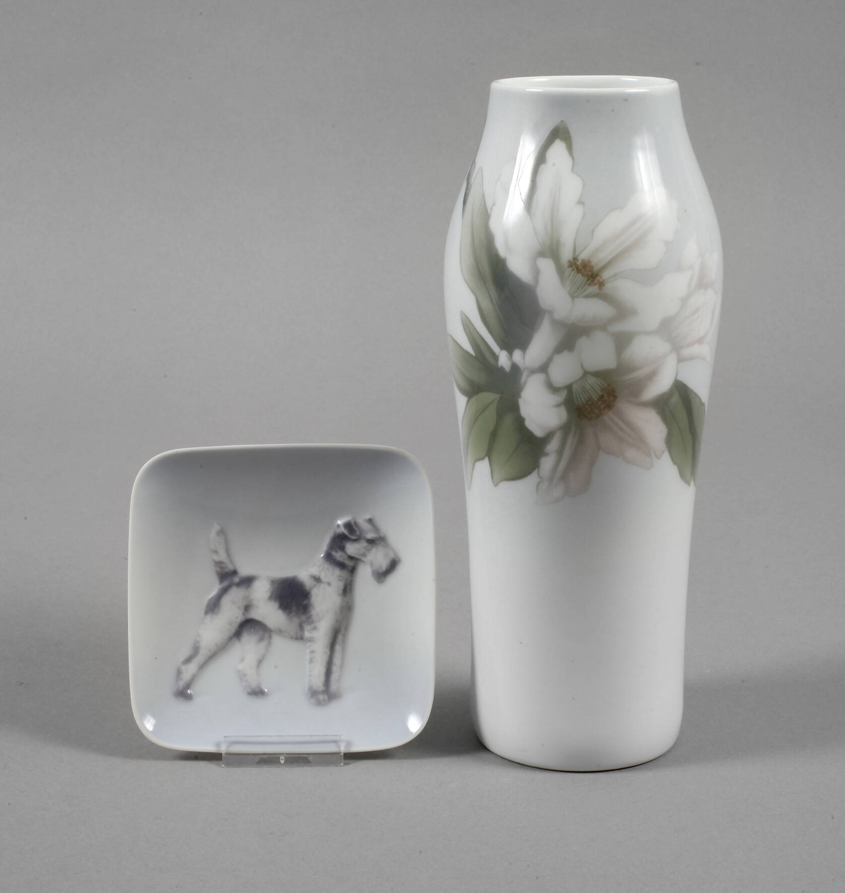 Kopenhagen Vase und Schale