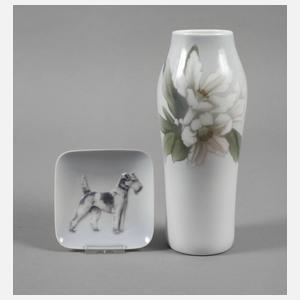 Kopenhagen Vase und Schale