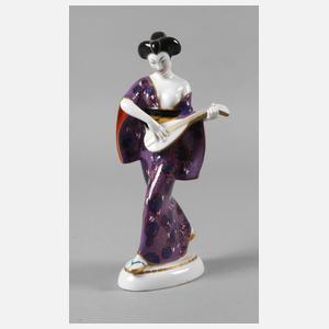 KPM Berlin "Japanerin mit Mandoline"