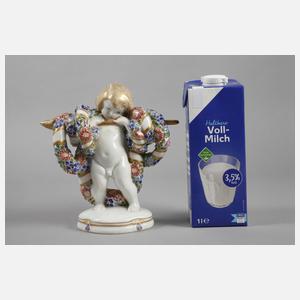 KPM Berlin Putto mit Girlande