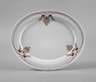 Meissen ovale Platte "Ahornmuster"