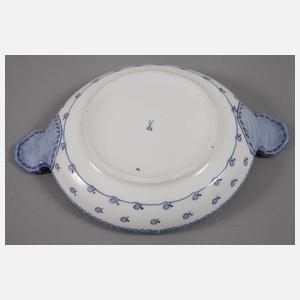 Meissen umfangreiches Speiseservice "Blaues Muster Riemerschmid"