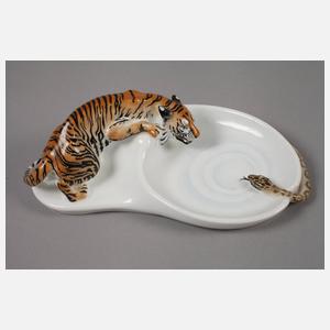 Meißen Teichert figürliche Schale