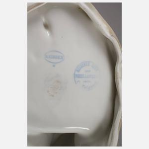 Meißen Teichert figürliche Schale