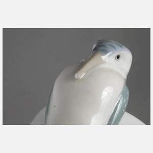 Metzler & Ortloff Vase mit Vogeldekor