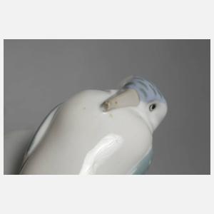 Metzler & Ortloff Vase mit Vogeldekor