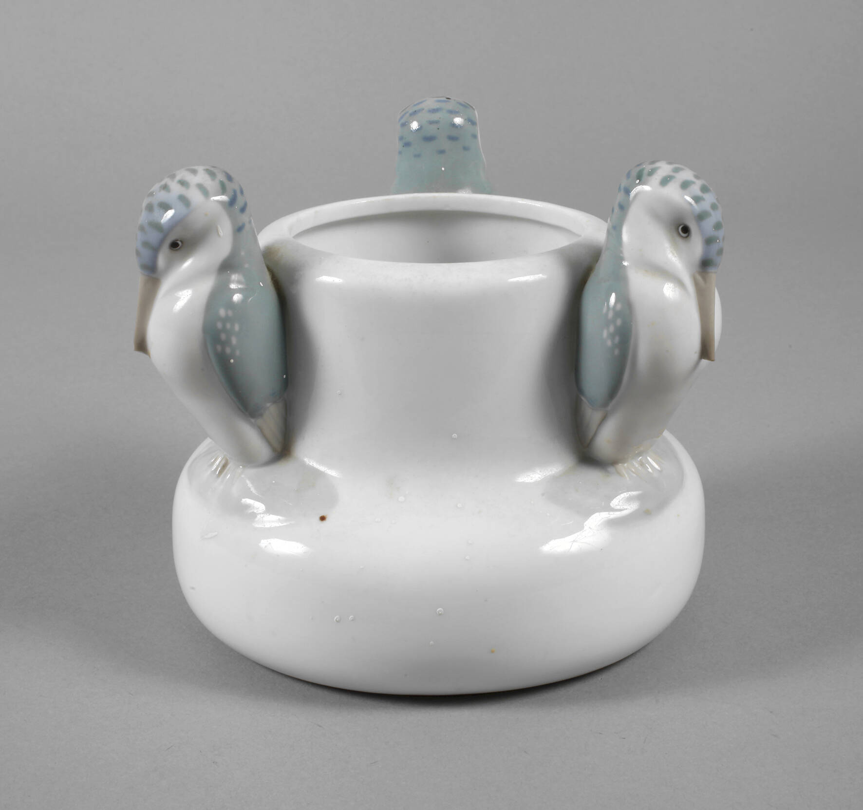 Metzler & Ortloff Vase mit Vogeldekor