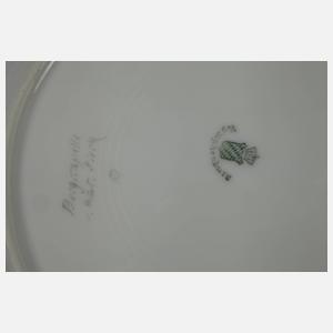 Nymphenburg Paar Dekorationsteller "Perl"