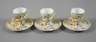 Rosenthal drei Mokkatassen "Iris"