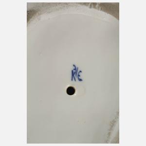 Volkstedt "Bussard auf Felsen"