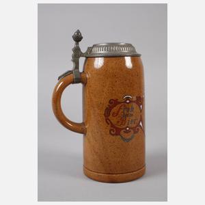 Karikativer Bierkrug