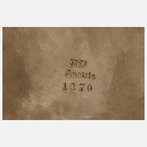 Johann Maresch übergroße Vase mit Schäferin