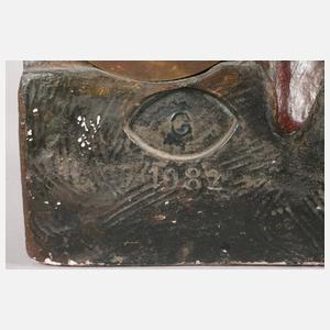 Figürliche Salonuhr