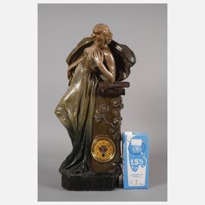 Figürliche Salonuhr