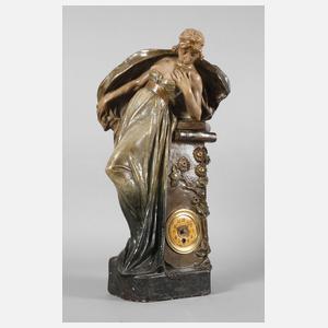 Figürliche Salonuhr