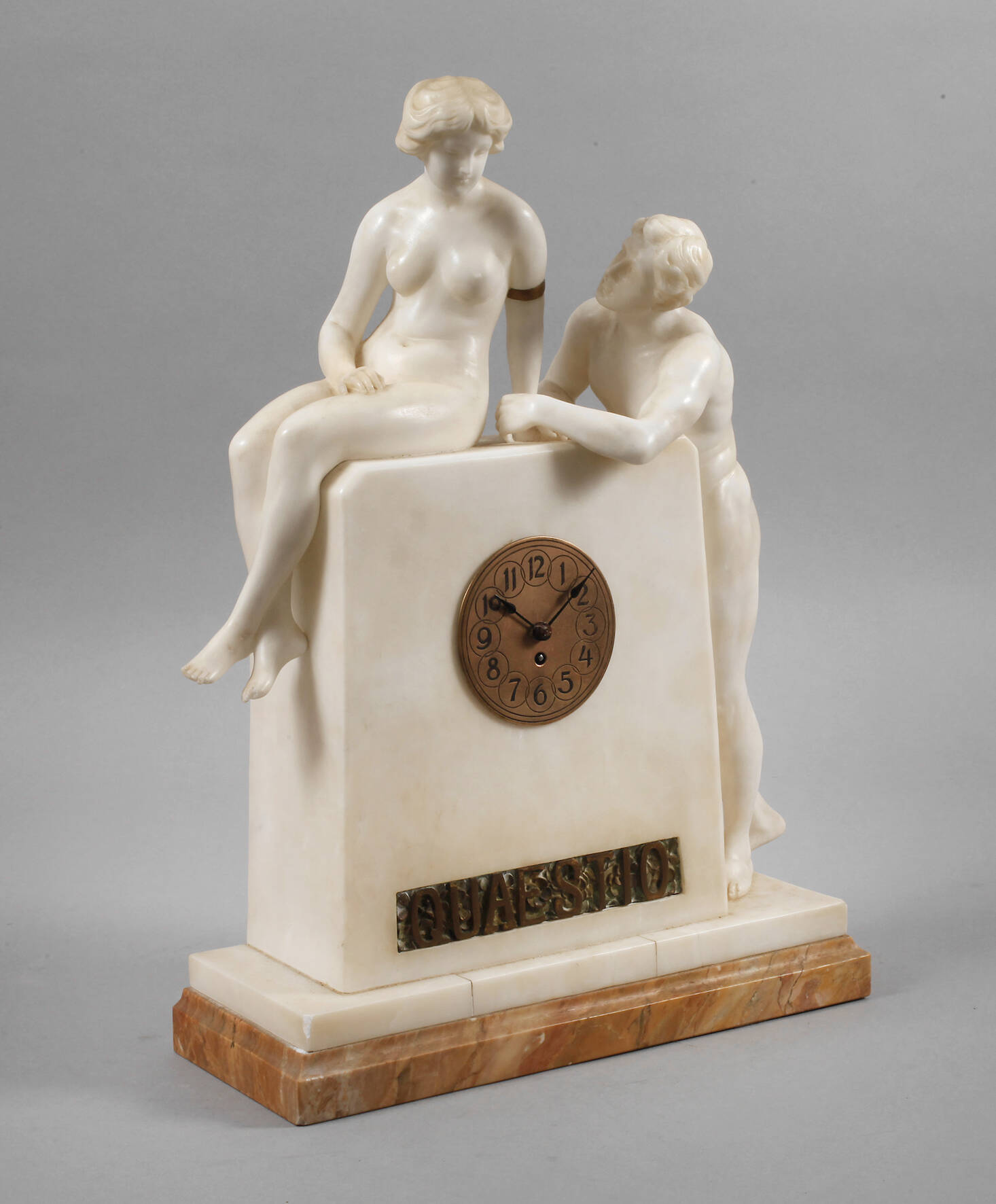 Salonuhr Alabaster