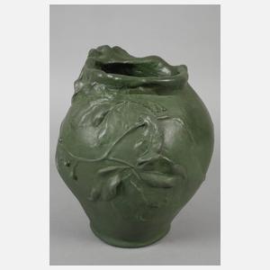 Reliefvase mit Maskaron