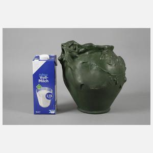 Reliefvase mit Maskaron