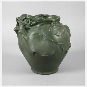 Reliefvase mit Maskaron