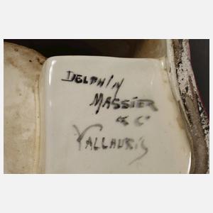 Frankreich übergroße figürliche Jardiniere