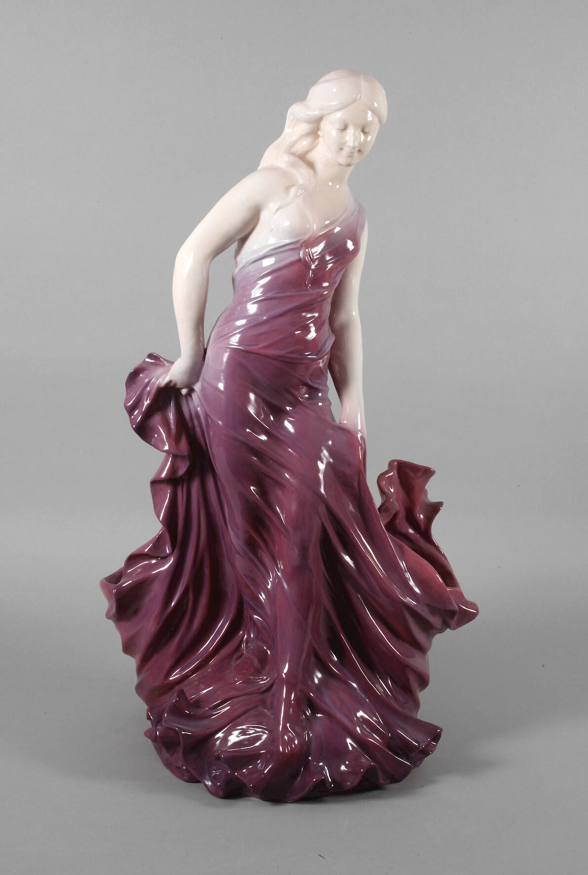 Frankreich übergroße figürliche Jardiniere