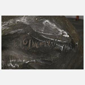 Frankreich Salonlampe als Quellnymphe