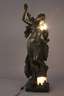 Frankreich Salonlampe als Quellnymphe