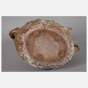 Frankreich figürliche Henkelvase