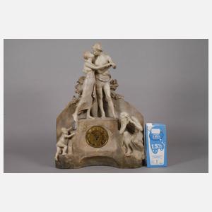 Goldscheider Wien, Uhr "Allegorie des Lebens"