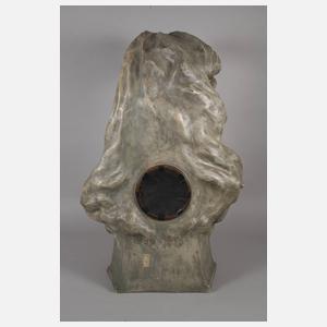 Goldscheider Wien, Monumentale Figurenuhr "Die Schöpfung"